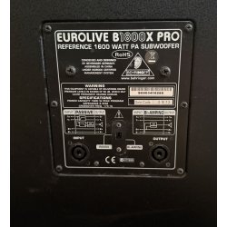 (BRUGT) Behringer EUROLIVE B1800X Pro